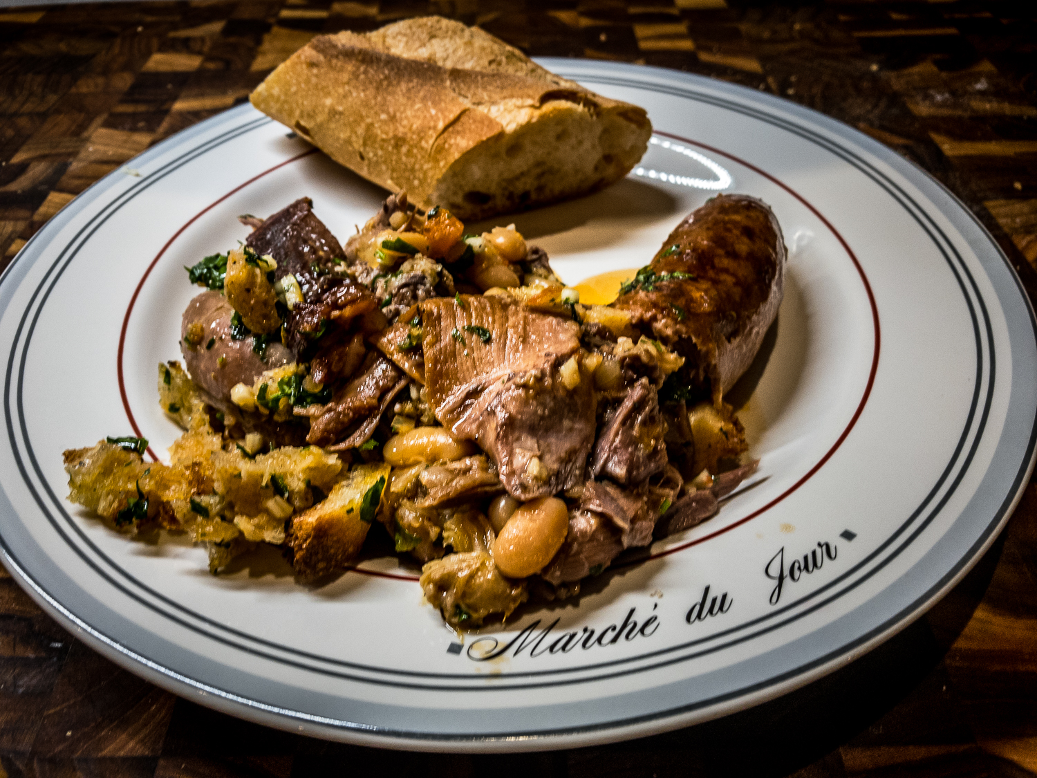 SlowCooker Cassoulet Searching4Zen