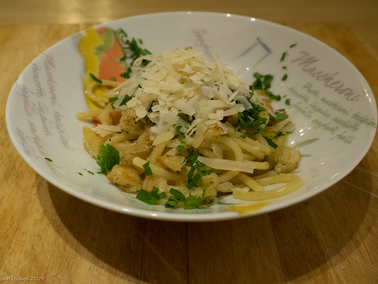 Pasta with 15-Minute Garlic, Oil, and Anchovy Sauce | Searching4Zen