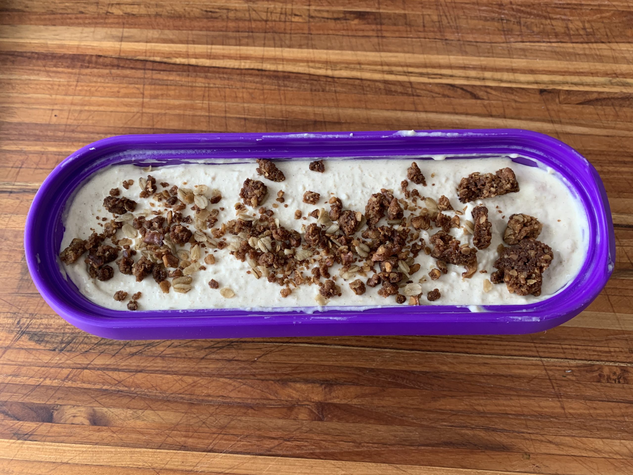 Caramelized Apple Crisp Ice Cream | Searching4Zen