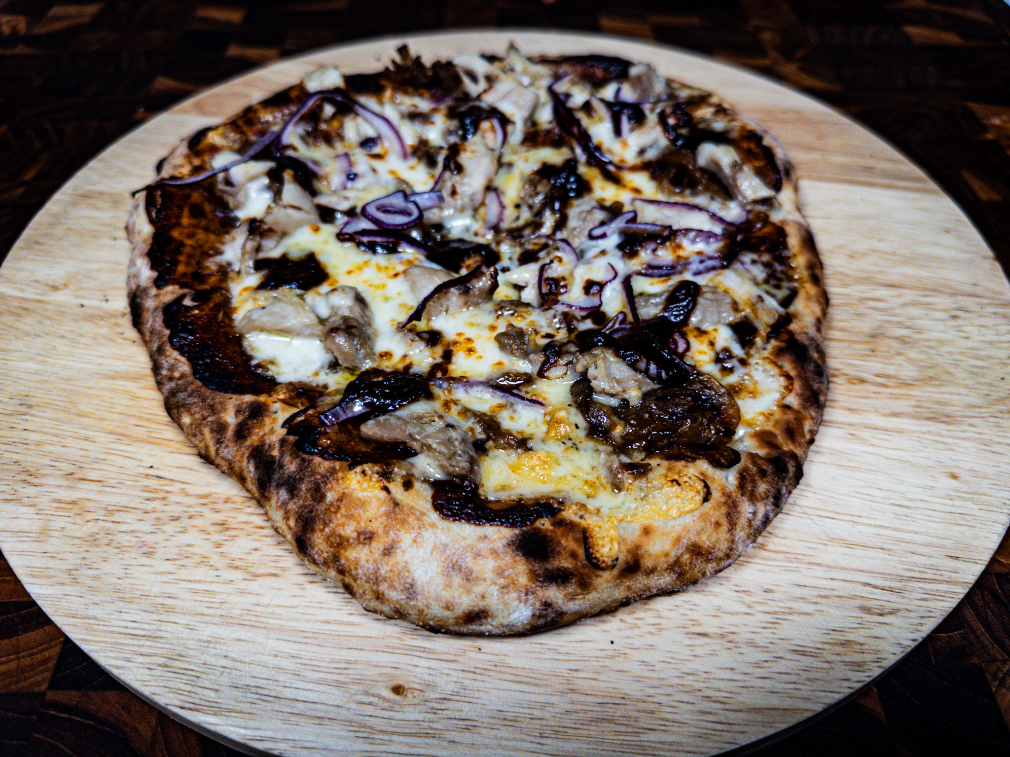 BBQ Chicken Pizza | Searching4Zen